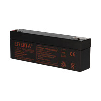 Effekta BT 12-2,3 AGM Bleiakku 12V 2,3Ah – wartungsfre