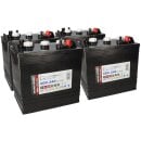 4x Q-Batteries 6DC-240 6V 240Ah Deep Cycle Traktionsbatterie