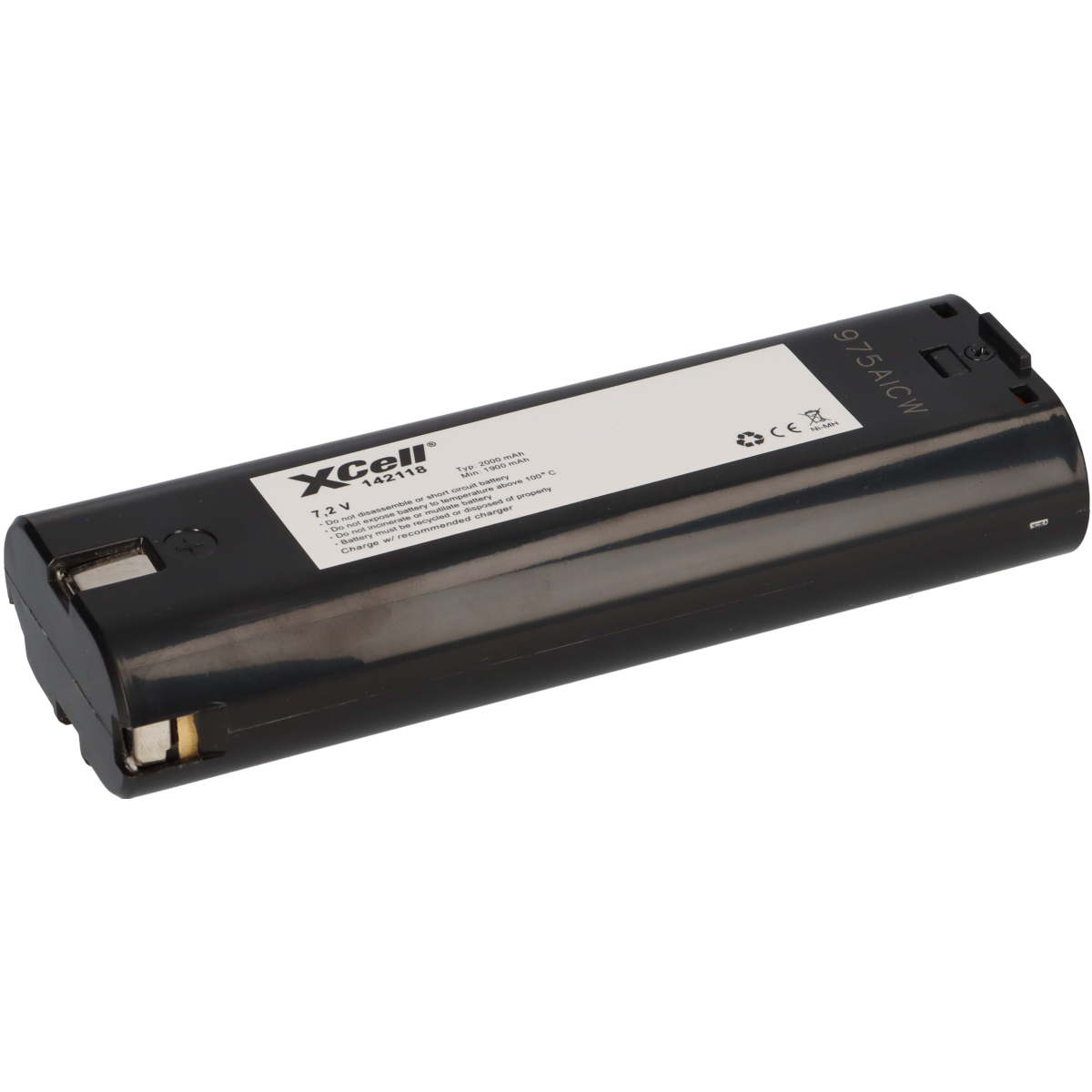 Werkzeugakku für Makita NiMH 7,2V / 2000mAh Stab