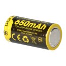 Nitecore Li-Ion Akku 3,7V Typ 16340 NL166 650mAh