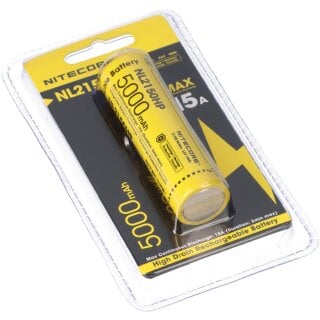 Nitecore Li-Ion Akku 3,6V Typ 21700 NL2150HP 5000mAh