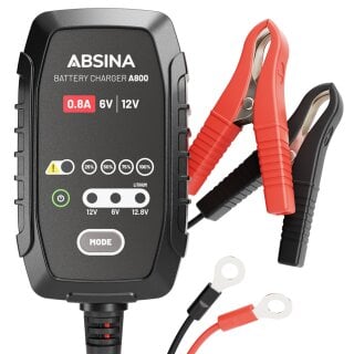 Absina Blei Gel Lithium Ladegerät A800 6V & 12V Akkus