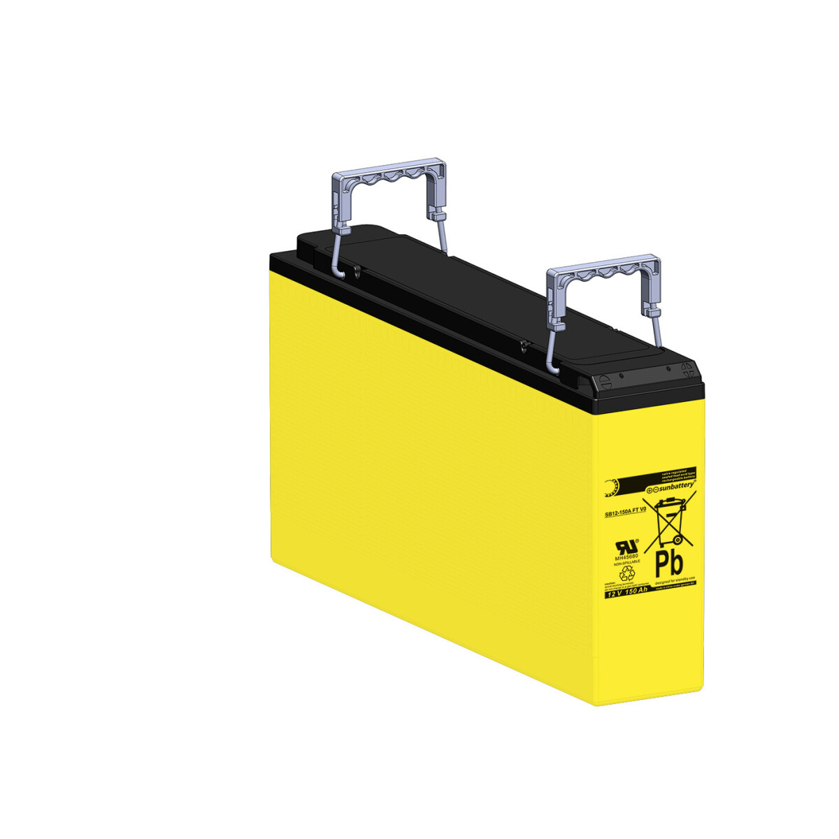 SUN Battery SB12-150A FT V0 AGM Akku 12V 150Ah F-M6 / M6-Frontterminal