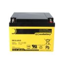 SUN Battery SB12-24V0 AGM Akku 12V 24Ah Blei-Akku mit VDS