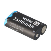 Gaming-Akku 2500mAh passend für Microsoft Xbox One Wire