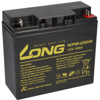Kung Long VdS WP18-12SHR 12V 18Ah AGM Blei Accu wartungsfrei