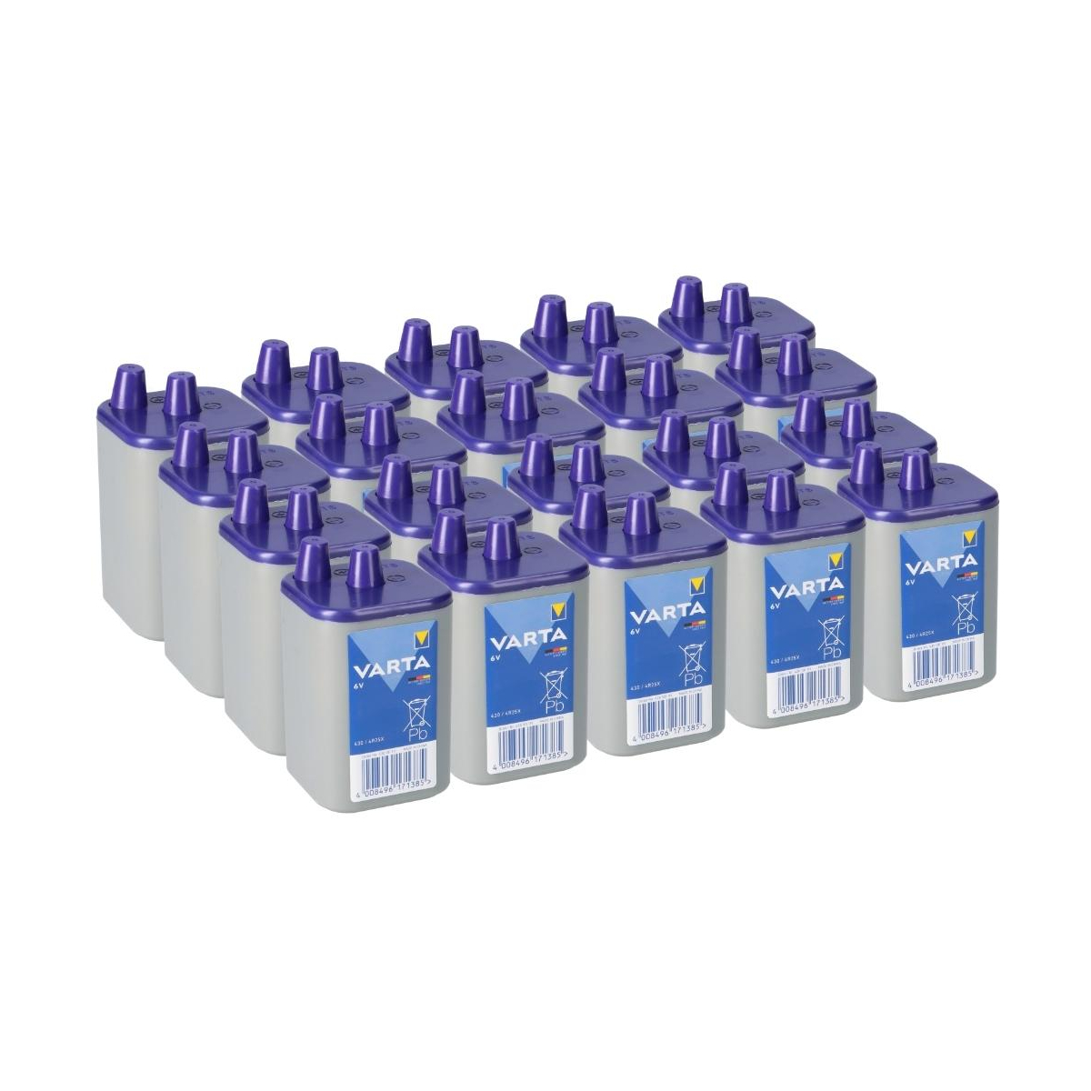 20x Varta 430 4R25 Longlife 6V 7500mAh