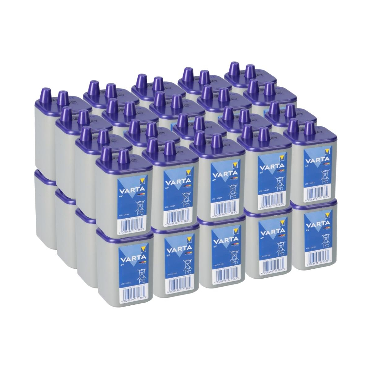 40x Varta 430 4R25 Longlife 6V 7500mAh