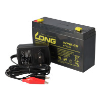Kung Long WP12-6S Akku-Ladegerät-Set 6V 12Ah – pa
