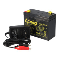 Kung Long WP7-6S Akku-Ladegerät-Set 6V 7Ah – pass