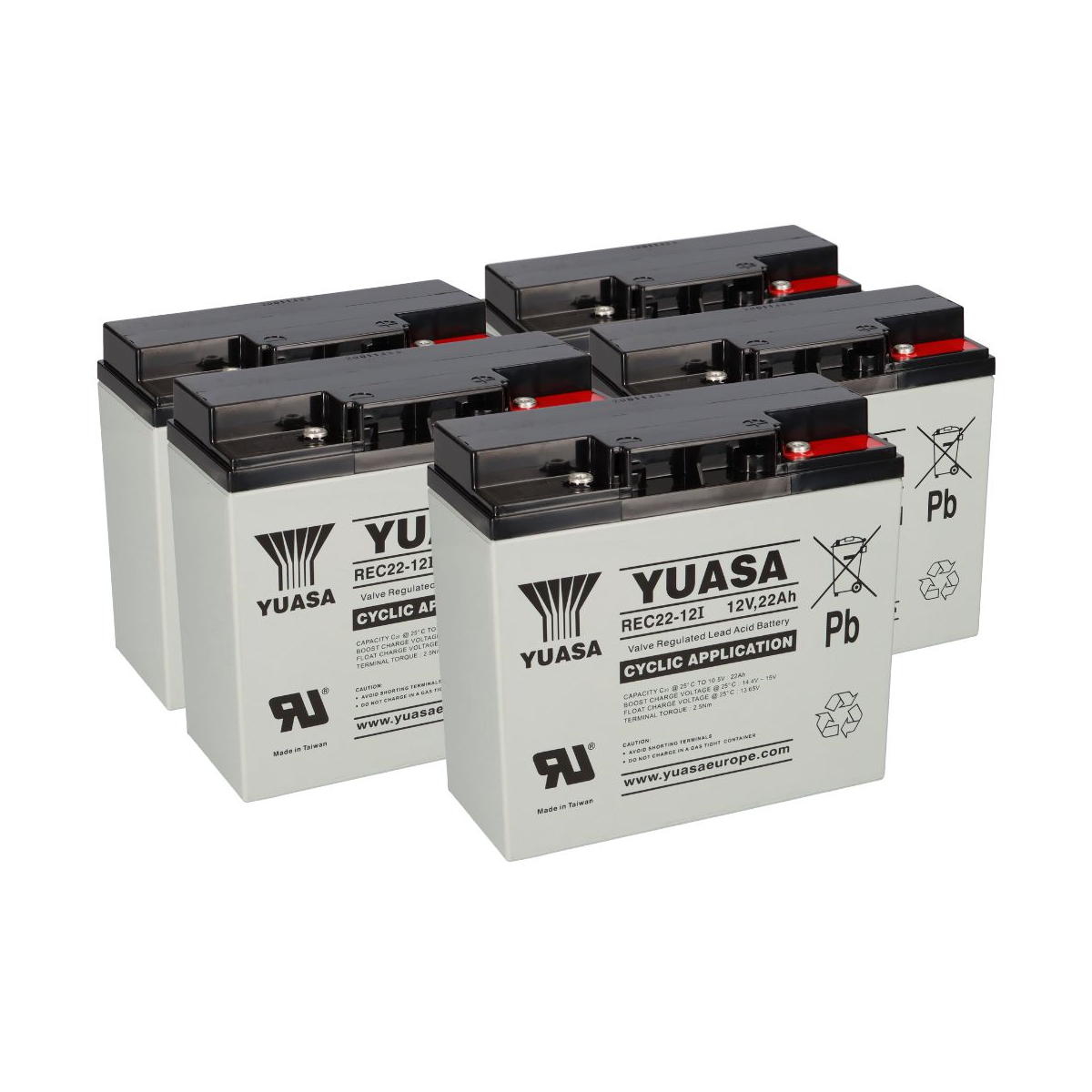 Akku passend für den SXT Raptor 1200 Elektroroller Akku 60V 22Ah (5x 12V 22Ah)
