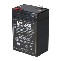 Uplus US6-4.5 AGM Akku 6V 4,5Ah – passend für Not