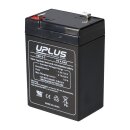 2x Uplus Akku 6V 4.5Ah Batterie Blei US6-4,5 wartungsfrei