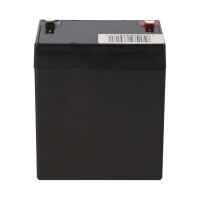 Q-Batteries 12LCP-5 12 V 5 Ah AGM Deep-Cycle-Akku 4