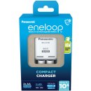 eneloop BQ-CC50 Compact Charger inkl. 2x AA Akkus