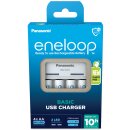 eneloop BQ-CC61 USB Charger inkl. 4x AA Akkus