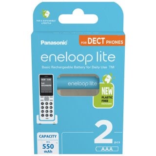 eneloop lite Micro Akku BK-4LCCE/2DE Ni-MH 1,2V / 550mAh