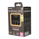 eneloop pro BQ-CC55 Smart & Quick Charger mit Überladeschutz inkl. 4x AA Akkus