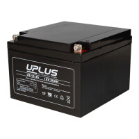 Uplus US12-26 AGM Akku 12V 26Ah – passend für USV