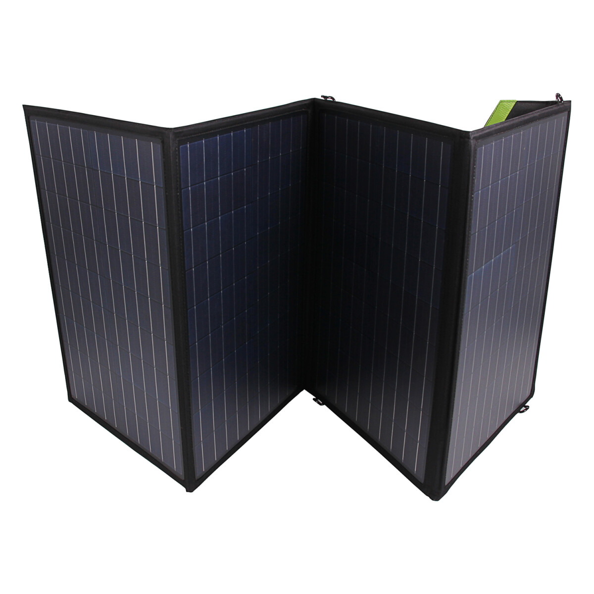 PATONA Solarmodul Solarpanel 100W faltbares 4-fach 18V 5500mAh inkl. USB und DC Output