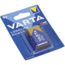 Varta 4922 Longlife Power 9V-Block 10er Blister Packung