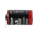 Kraftmax Li 3,6V Batterie mit Pins ++/- LS14250 1/2 AA