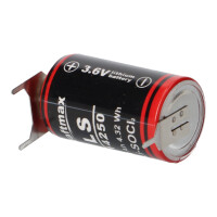 Kraftmax LS14250 3,6V 1,2Ah 1/2AA Li-SOCl₂ – 3 Printpi