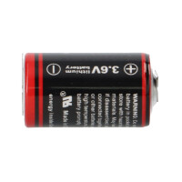 Kraftmax LS14250 3,6V 1,2Ah 1/2AA Li-SOCl₂ – 3 Printpi