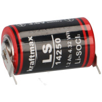 Kraftmax Li 3,6V Batterie mit Pins +/- L gallery