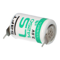 Saft LS14250-2PF 3,6V 1,2Ah 1/2AA Li-SOCl₂ – 2 Printpi