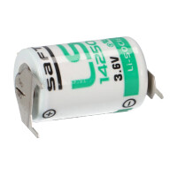 Saft Lithium 3,6V LS14250-3PF Batterie 1 gallery