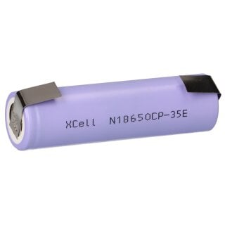 XCell N18650CP-35E Li-Ion 3,6V 3350 mAh U-Lötfahne