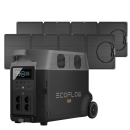 EcoFlow DELTA Pro Portable Power Station + 2x 400W...