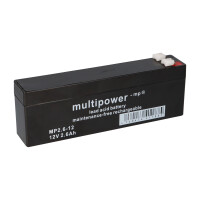 Multipower Blei-Akku MP2,6-12 Pb 12V 2,6 gallery