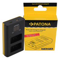 PATONA Dual LCD USB Ladegerät Nikon gallery