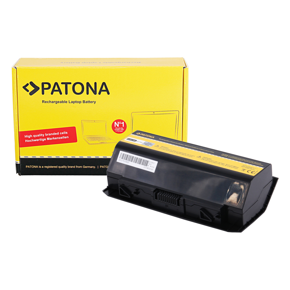 PATONA Akku Asus G750 Serie G750JH G750JH-T4080H G750JM-T4014H G750JS G750JS-T4064H A42-G750