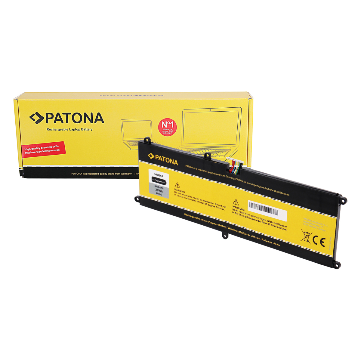 PATONA Akku Dell Latitude 11 5175 5179 5175 VHR5P 0RFH3V RFH3V