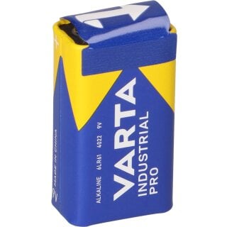 Varta 4022 Industrial 9 Volt Block Batterie