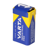 VARTA 4022 Industrial 9V Block Batterie 6LR61 - passend f&uu
