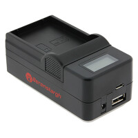 Berenstargh Synchron-USB Kamera-Akkuladegerät Olympus O