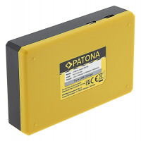 PATONA USB Triple Kamera-Akkuladegerät Canon NB12L NB-1