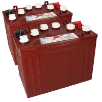 2x Trojan T-1275 12V 150Ah Deep Cycle Traktionsbatterien - E