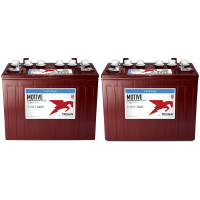 2x Trojan T-1275 Plus 12V 150Ah Deep Cycle - ELPT, SureVent 