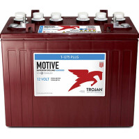 4x Trojan T-1275 Plus 12V 150Ah Deep Cycle - ELPT, SureVent 