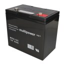 B-Ware Multipower Blei-Akku MP62-12C Pb 12V / 62Ah Zyklenfest