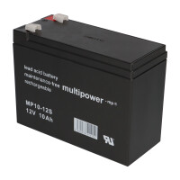 B-Ware Multipower MP10-12S AGM Bleiakku 12V 10Ah – F4,