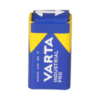 5x VARTA 4022 Industrial 9V Block Batterie 6LR61 - passend f