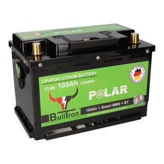 BullTron 480Ah LiFePO4 12.8V Polar Akku mit Smart Doppel-BMS