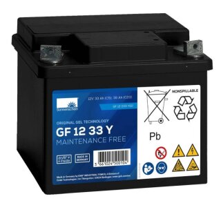 Exide Sonnenschein GF12033Y G2 - 12V 32,5Ah - dryfit Blei Gel Antriebsbatterie