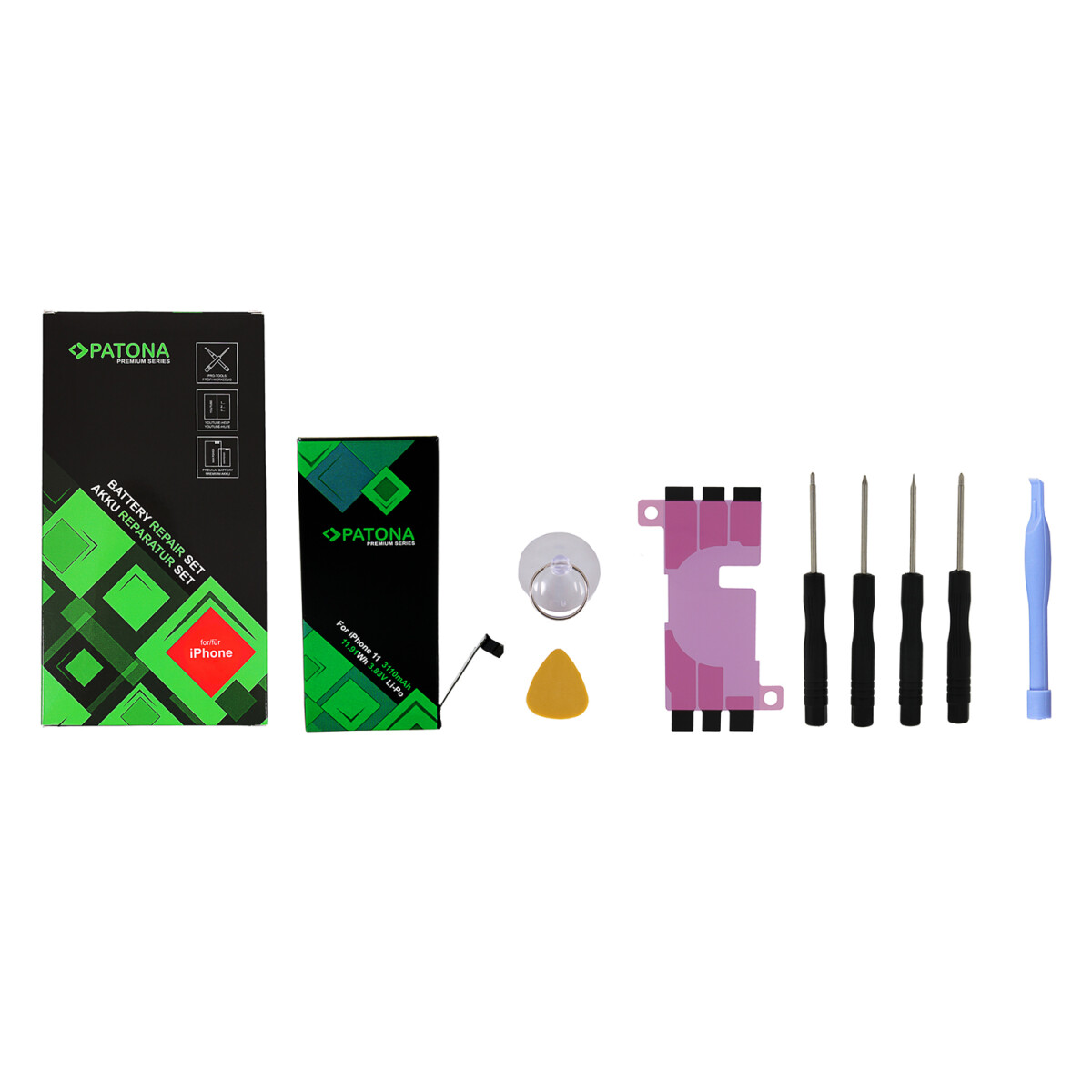 PATONA Premium Akku für Apple iPhone 11 A2111 A2221 A2223